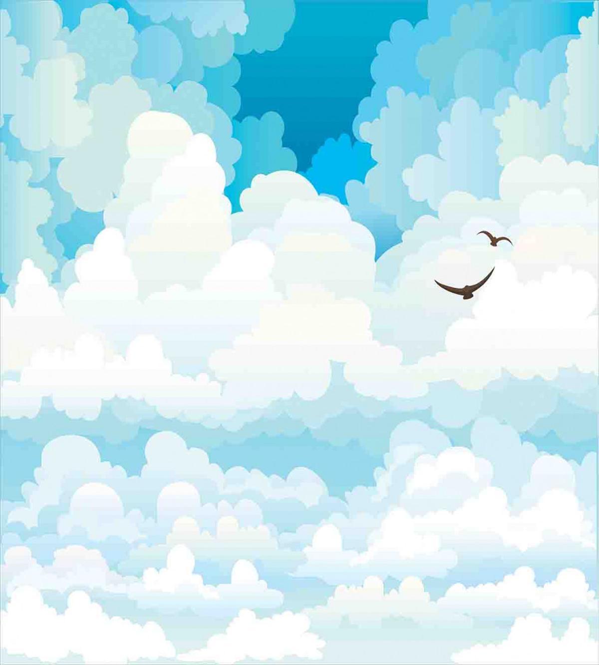 Silhouettes of Birds — Pattern