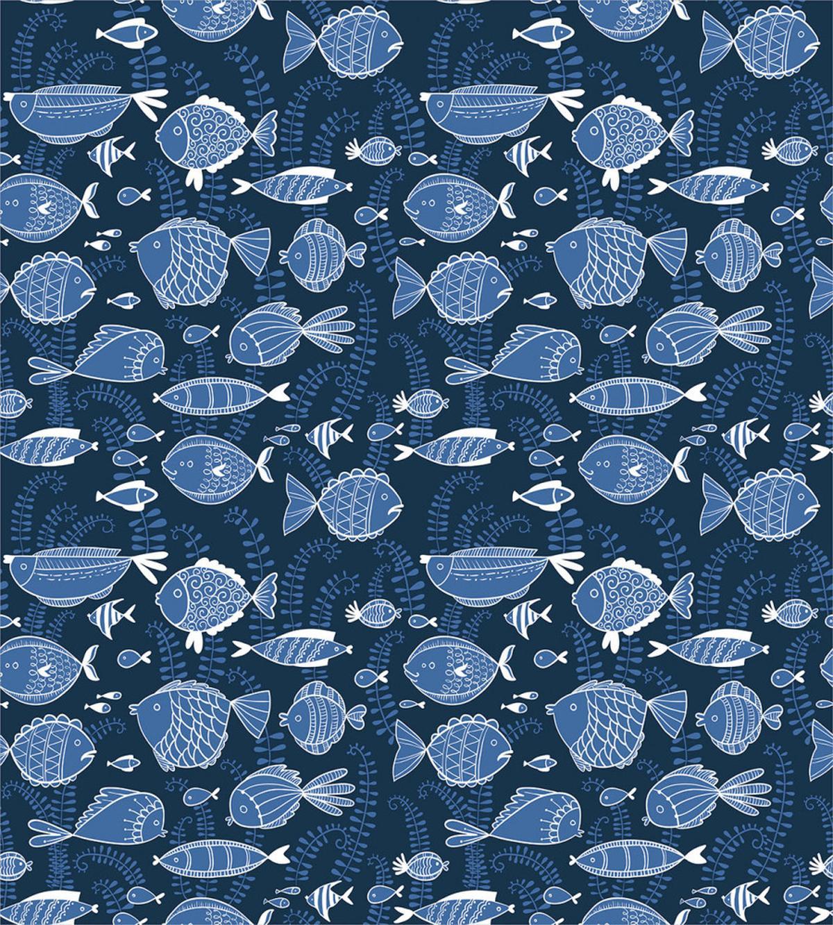 Tropic Fish Moss Leaves — Pattern