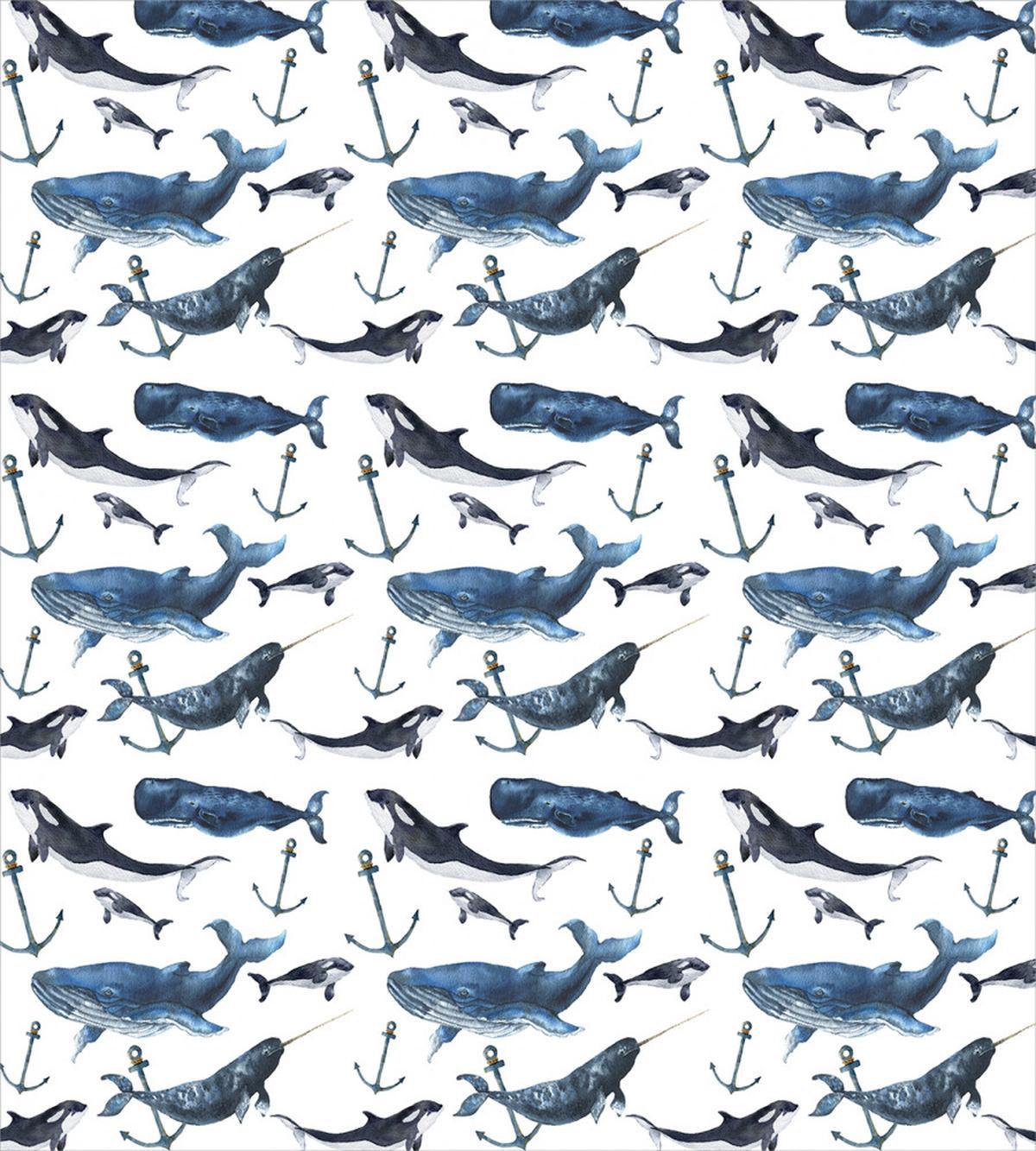 Orcas and Blue Whales — Pattern