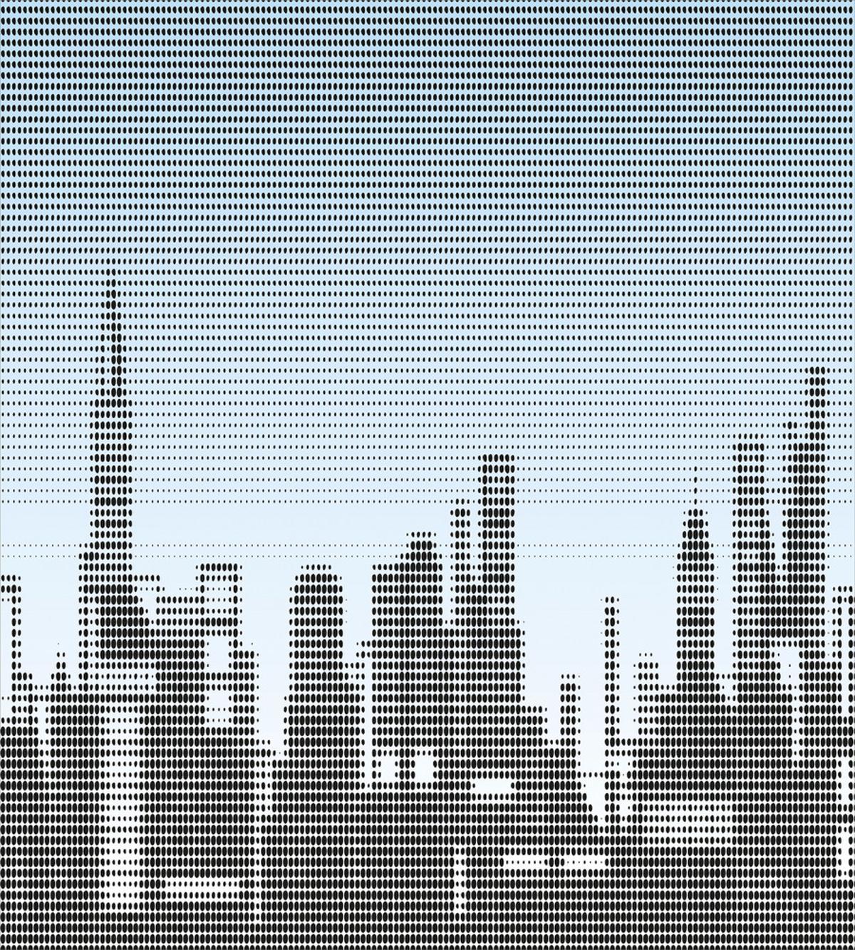 City Skyline Futuristic — Pattern