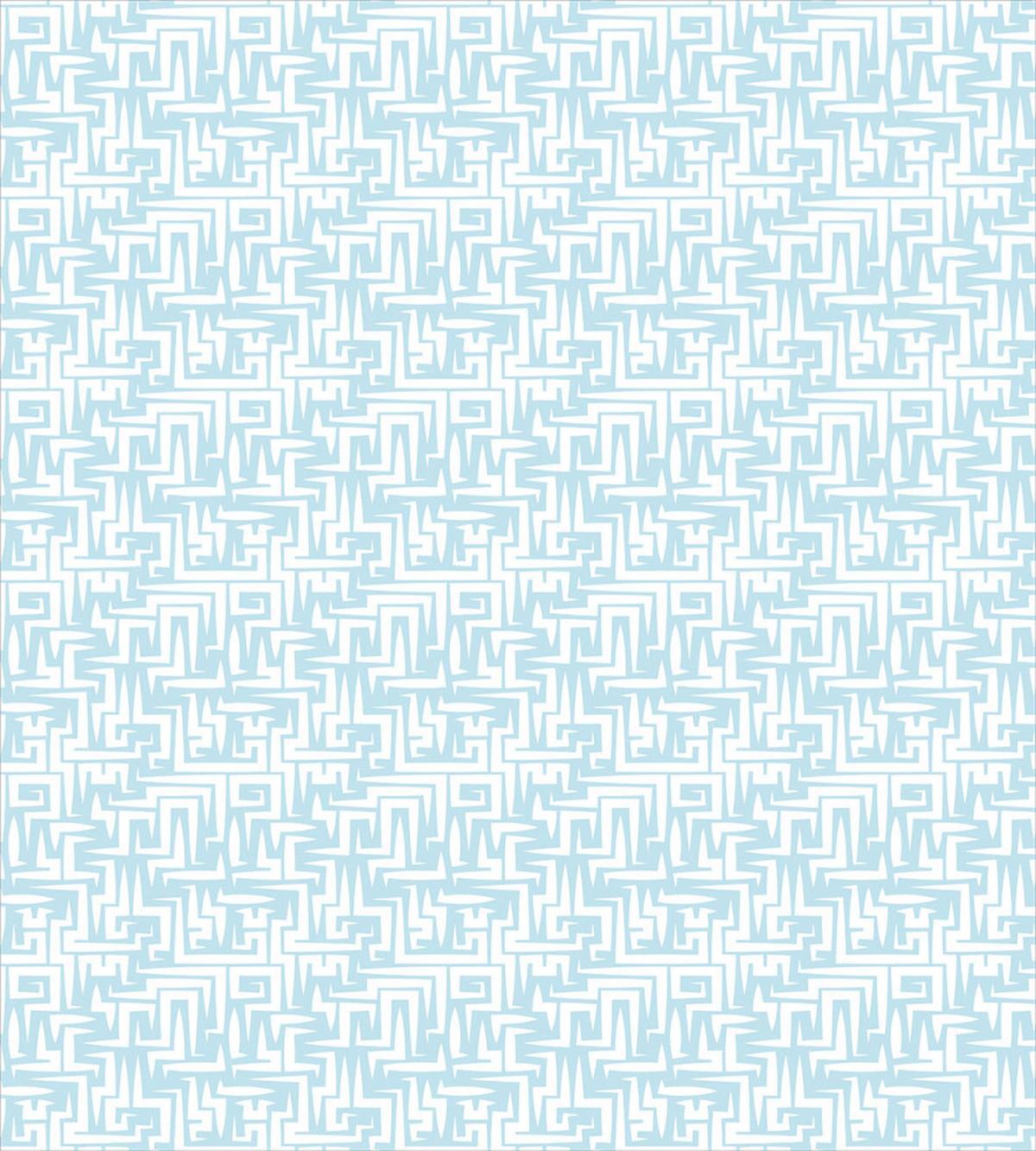 Abstract Maze Style Motif — Pattern
