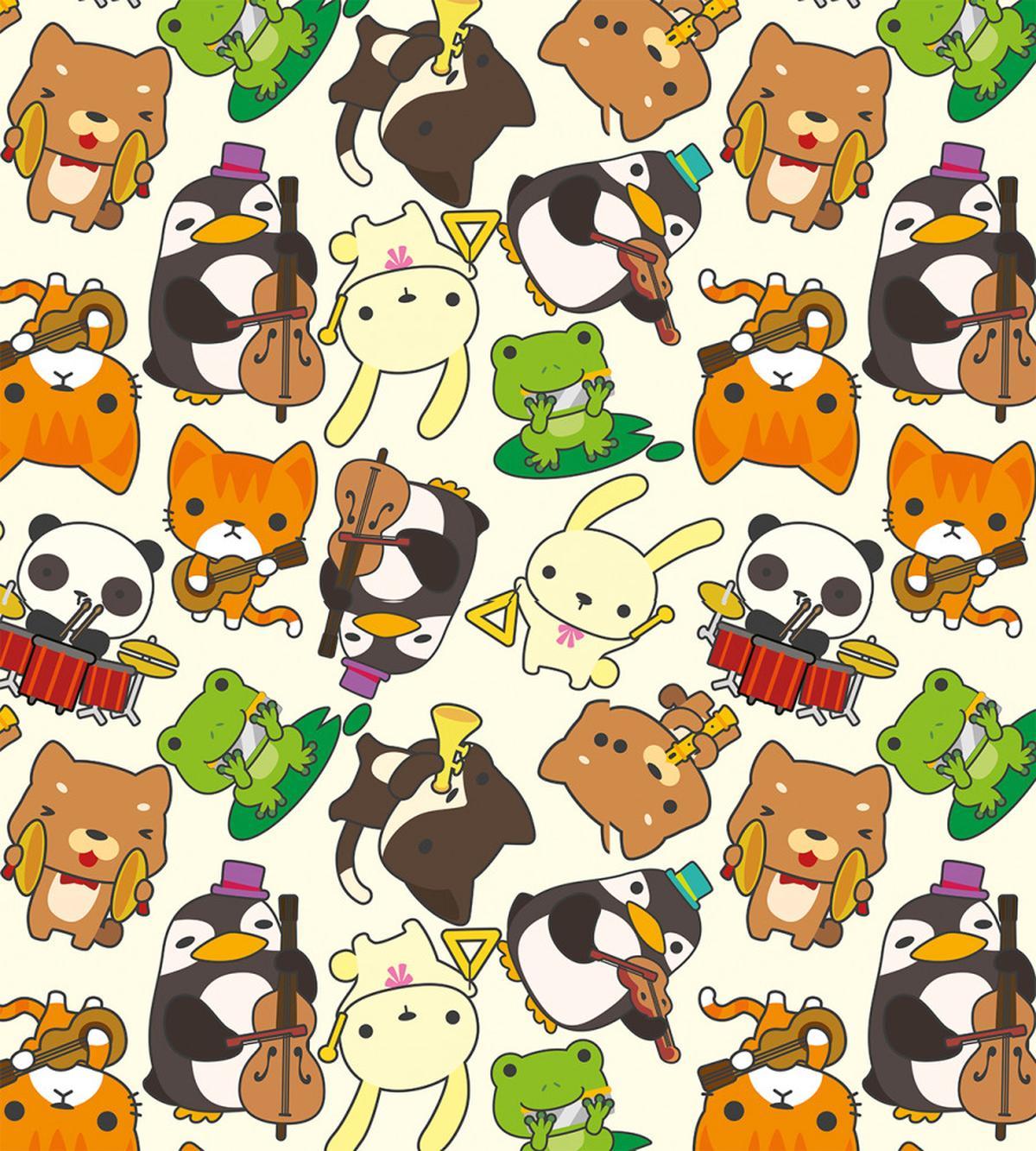 Cartoon Animal Music — Pattern