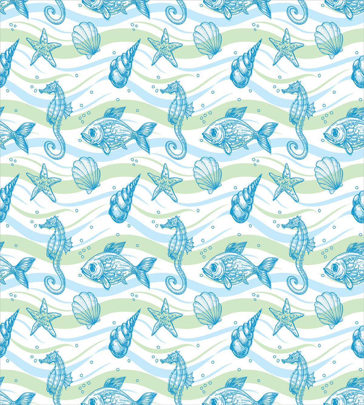 Ocean Shell Starfish — Pattern