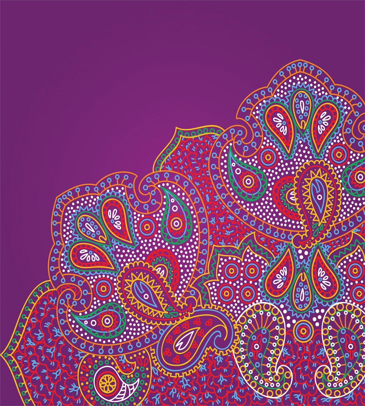Floral Paisley Art — Pattern