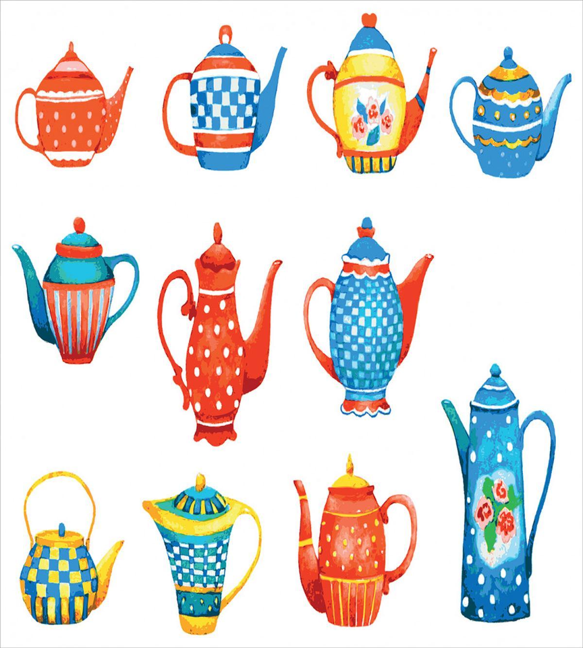 Teapots Design — Pattern