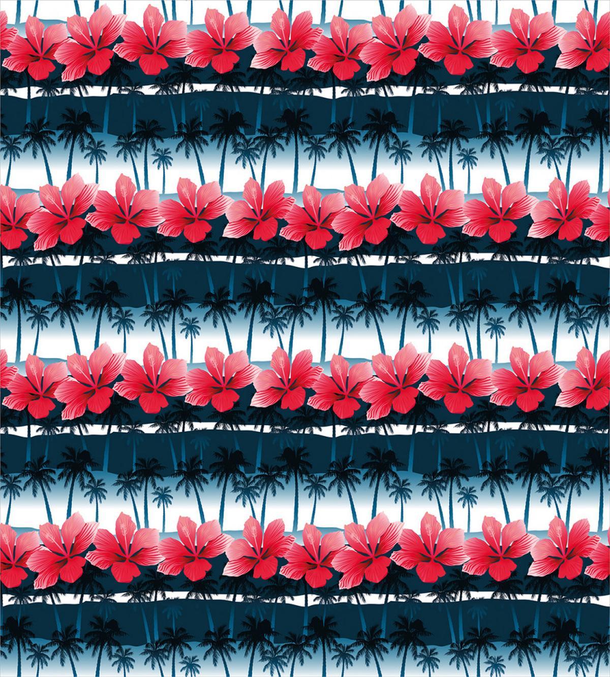 Tropic Hibiscus — Pattern