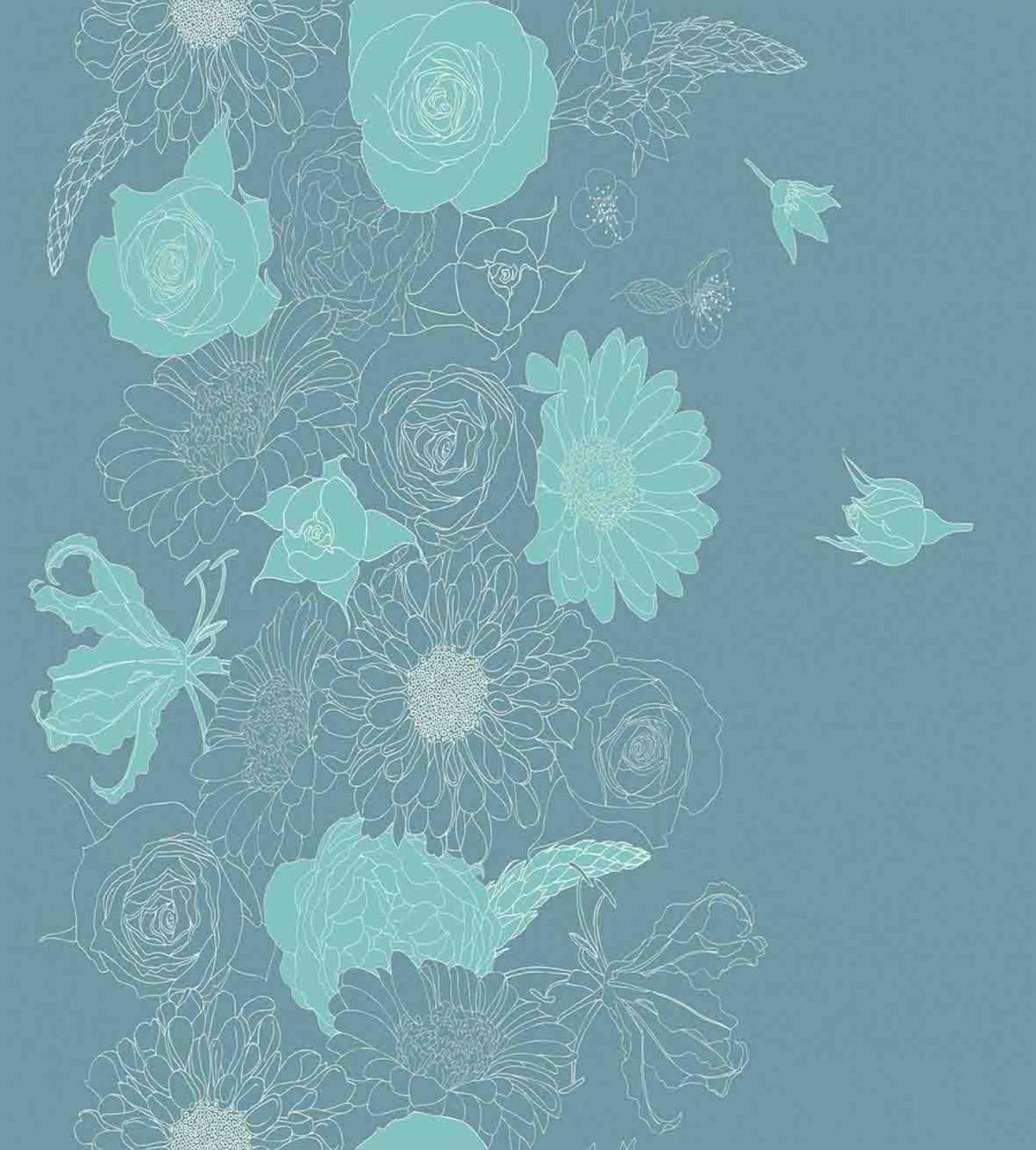 Exotic Blossoms — Pattern