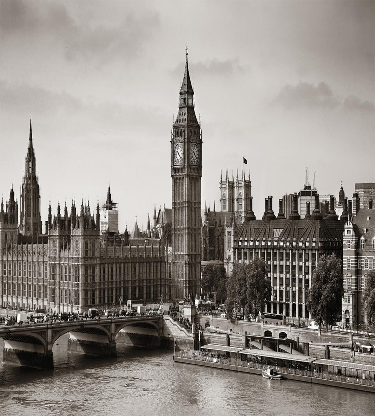 Westminster with Big Ben — Pattern