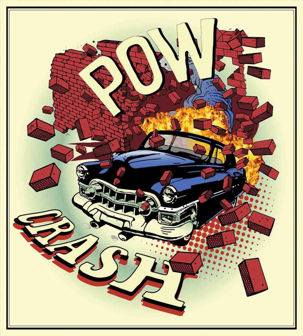 Pop Art Crash Effect — Pattern