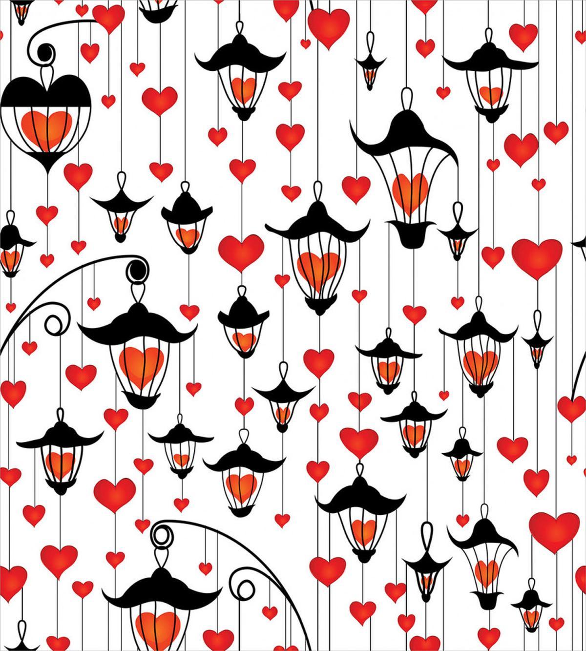 Lanterns and Hearts — Pattern