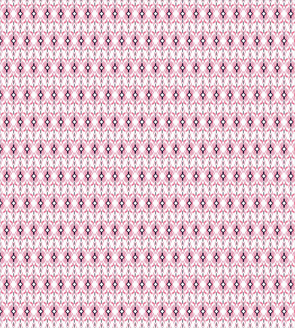 Ikat Inspired Squares Stripes — Pattern