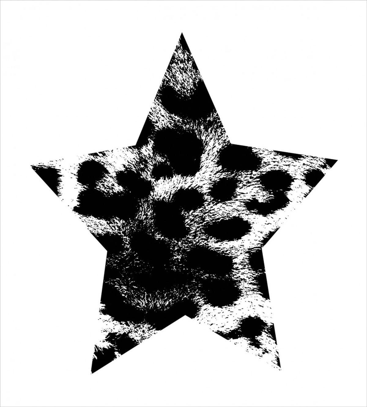 Star Shape Grunge — Pattern