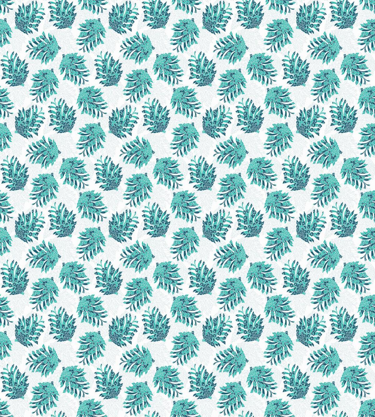 Ornate Botanical Conifers — Pattern