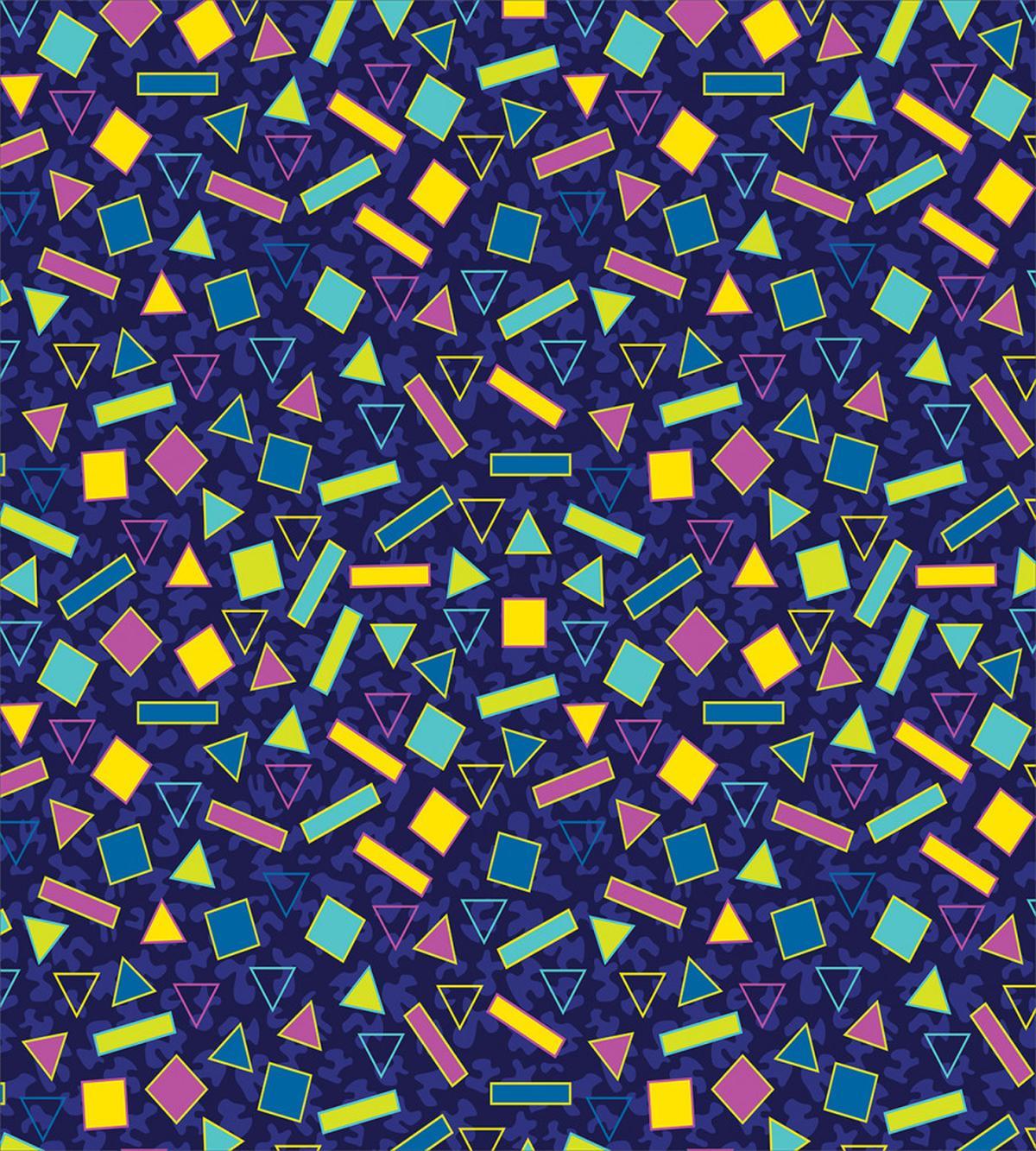 Retro 80s Memphis Fashion — Pattern