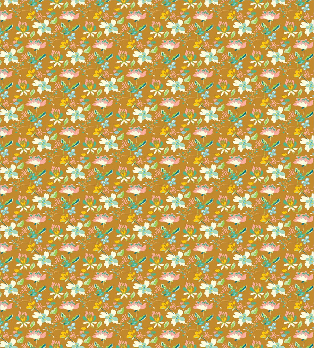 Organic Summer Blossoms Art — Pattern