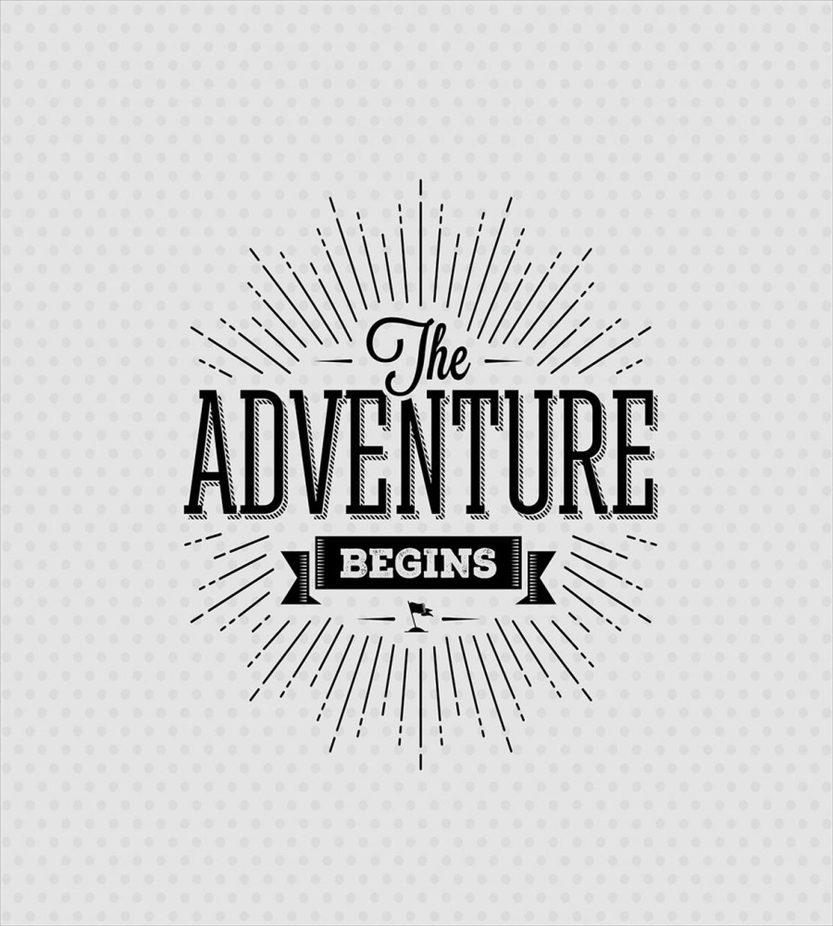 Retro Vintage Words — Pattern