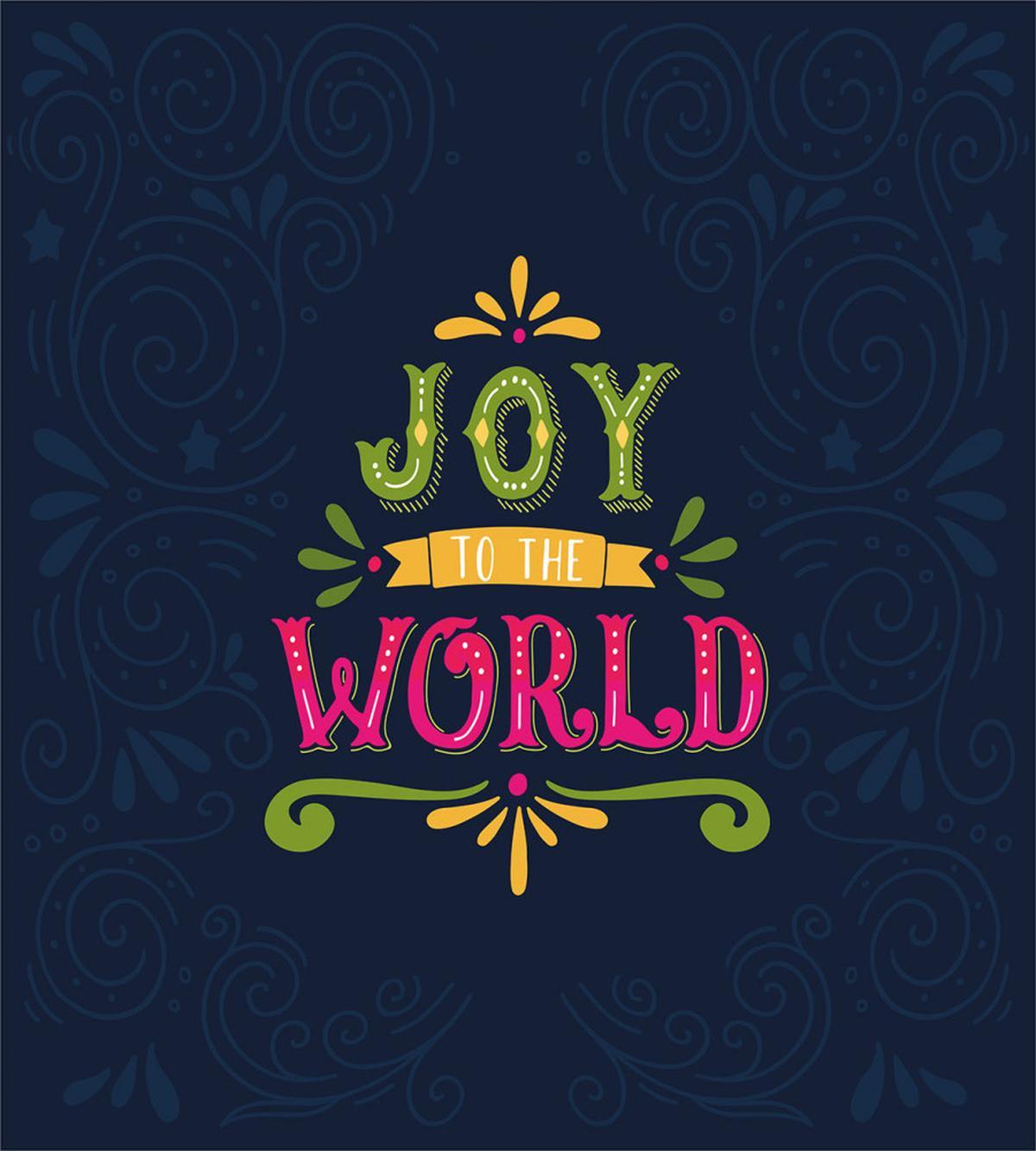 Ornate Xmas Theme Motif — Pattern