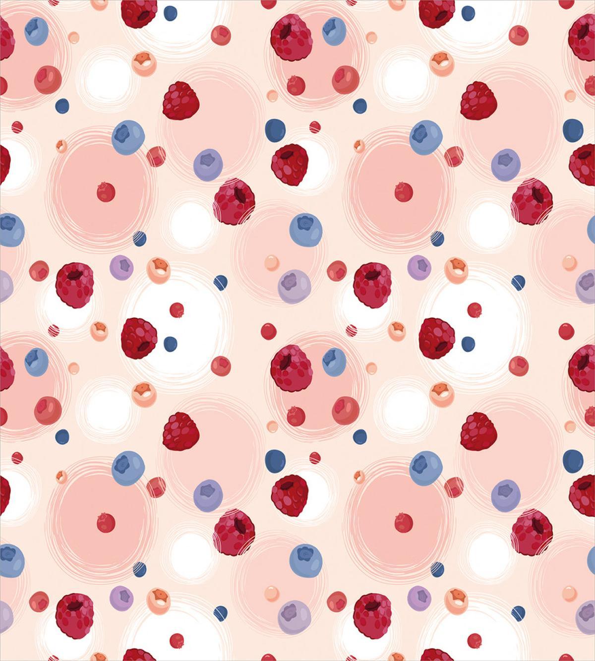 Berries Food Abstract — Pattern