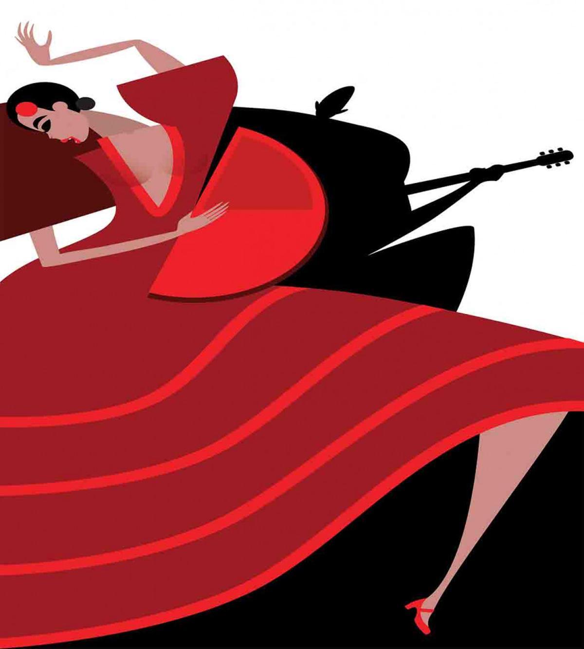 Baile Flamenco Theme — Pattern
