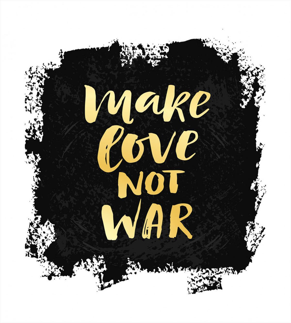 Make Love Quoting Dark — Pattern