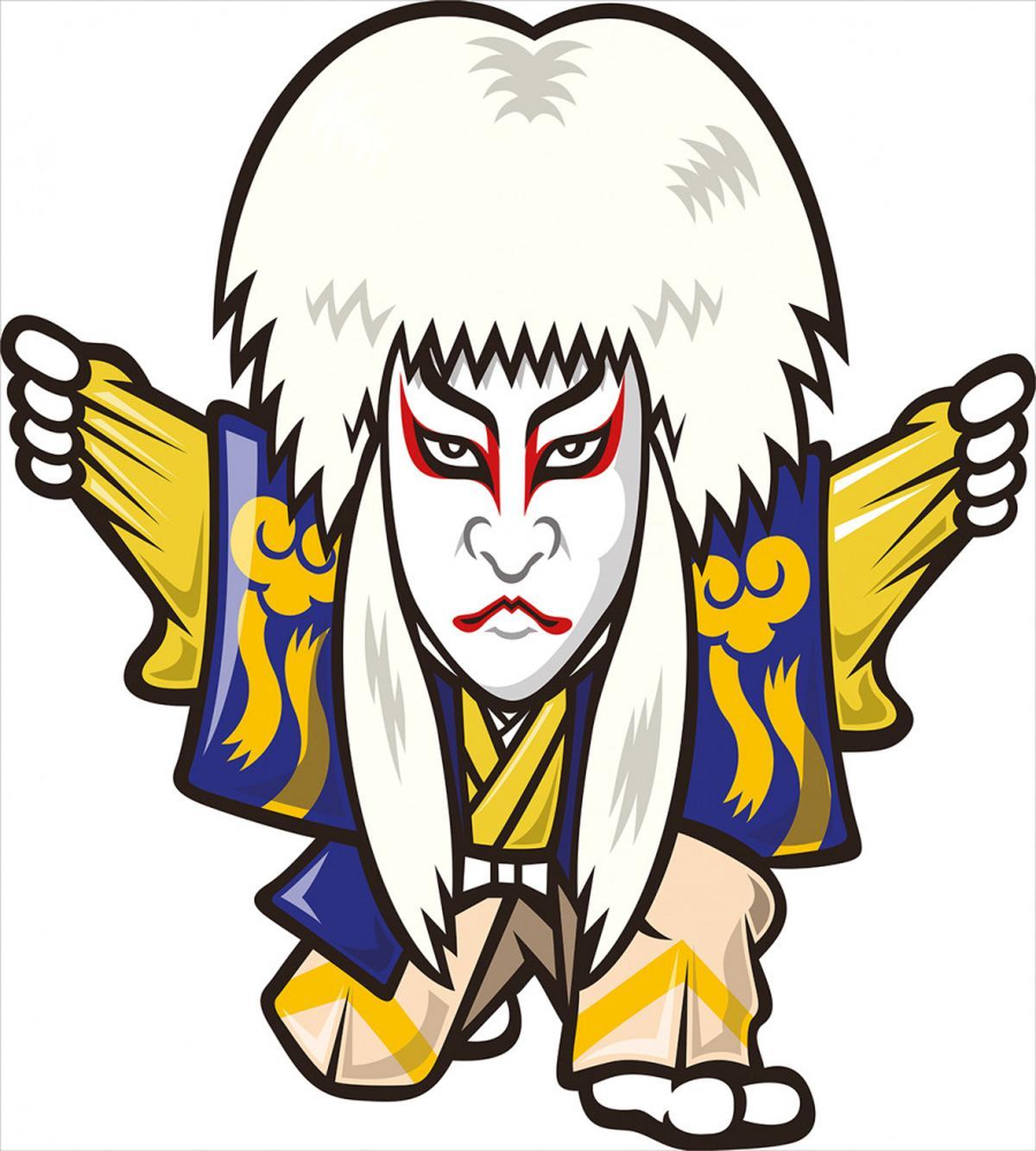 Artist in Kimono — Pattern