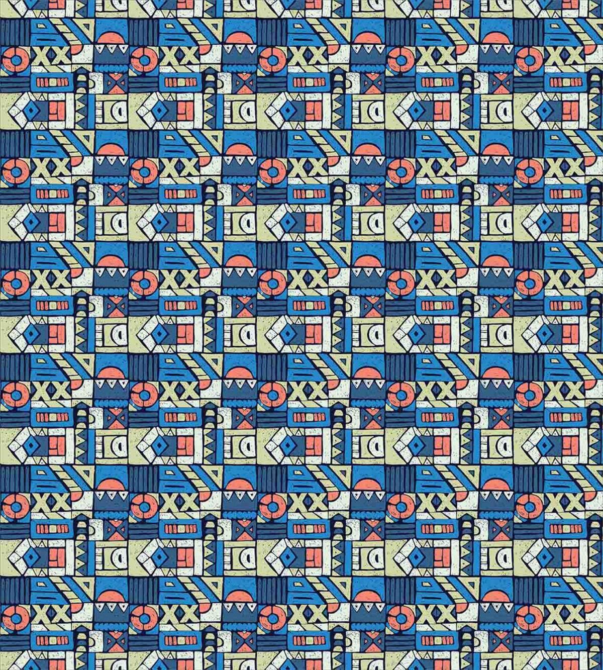 Folk Geometric — Pattern