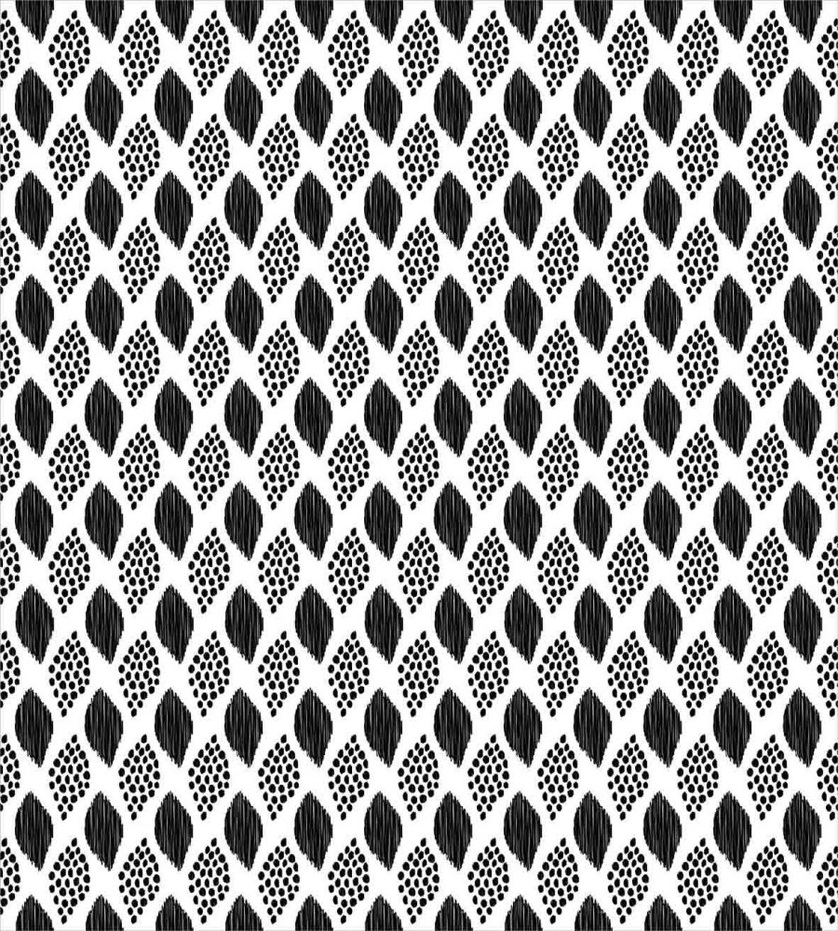 Abstract Black Dots — Pattern