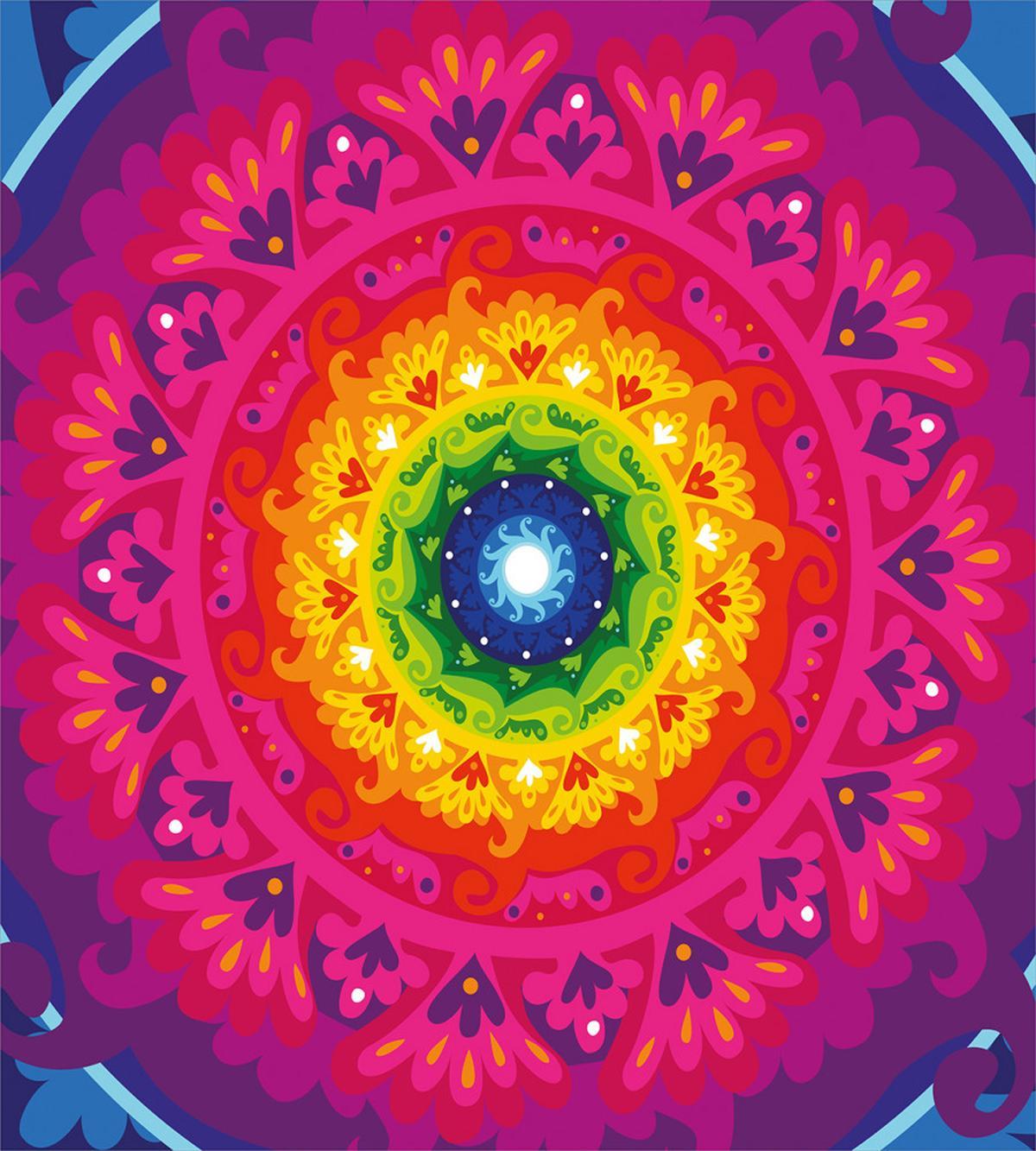 Rainbow Hippie — Pattern