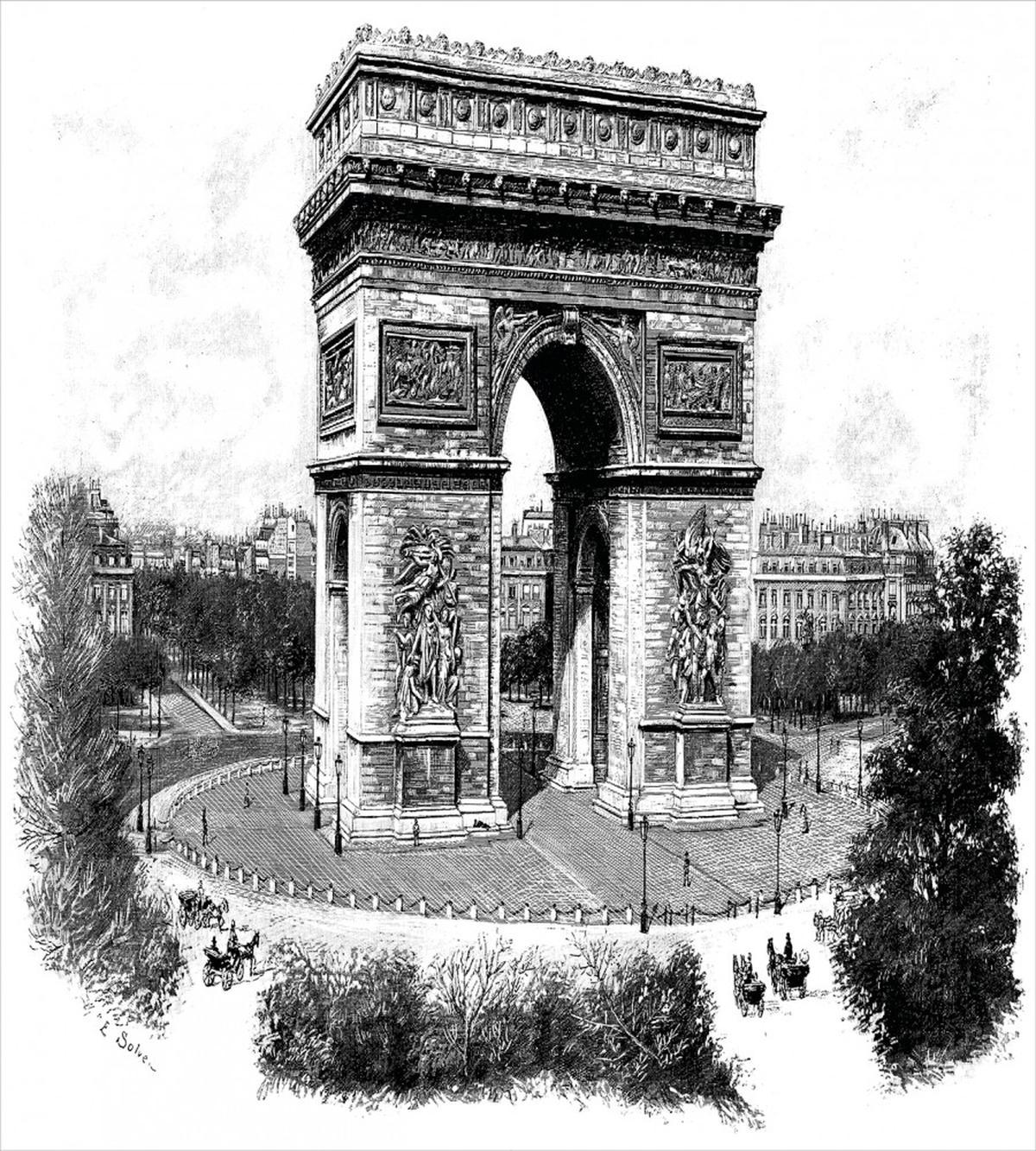 Auguste Vitu Monument — Pattern