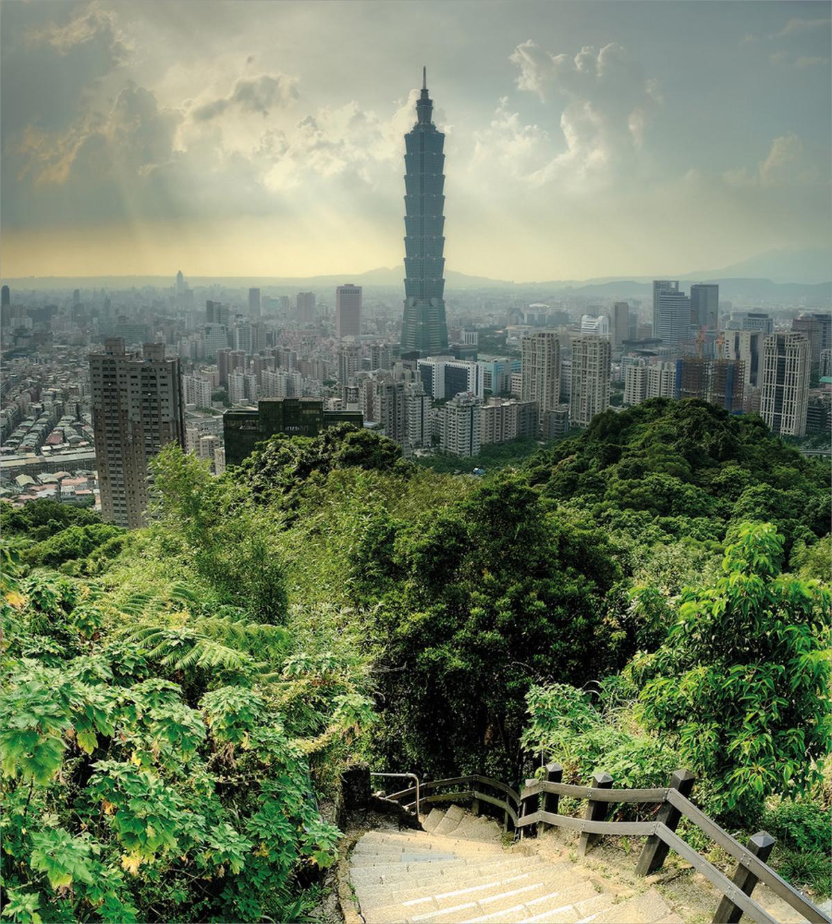 Dramatic Cityscape Taipei — Pattern