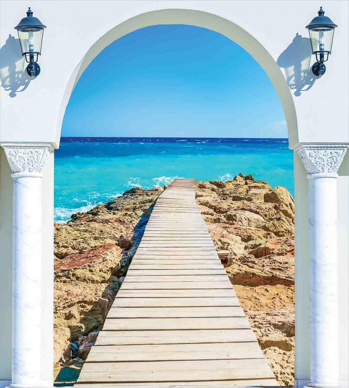 Sea with a Quay Coast — Pattern