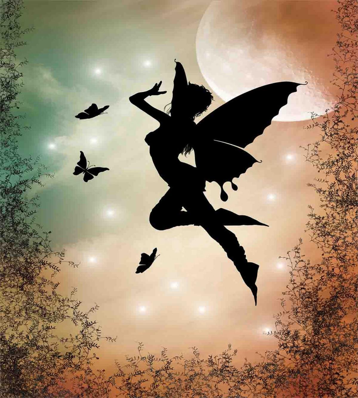 Fairy and Butterfly Wing — Pattern