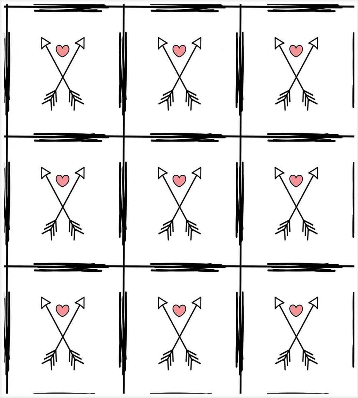 Arrow Hearts Pattern — Pattern