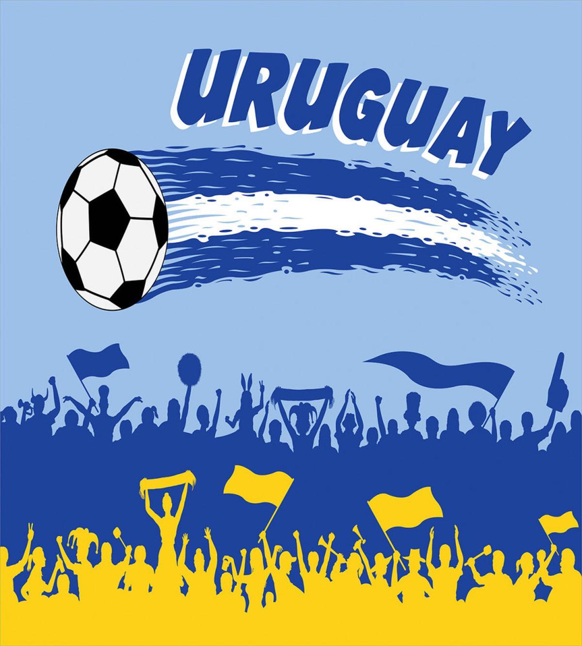 Supporters and Soccer Ball — Pattern
