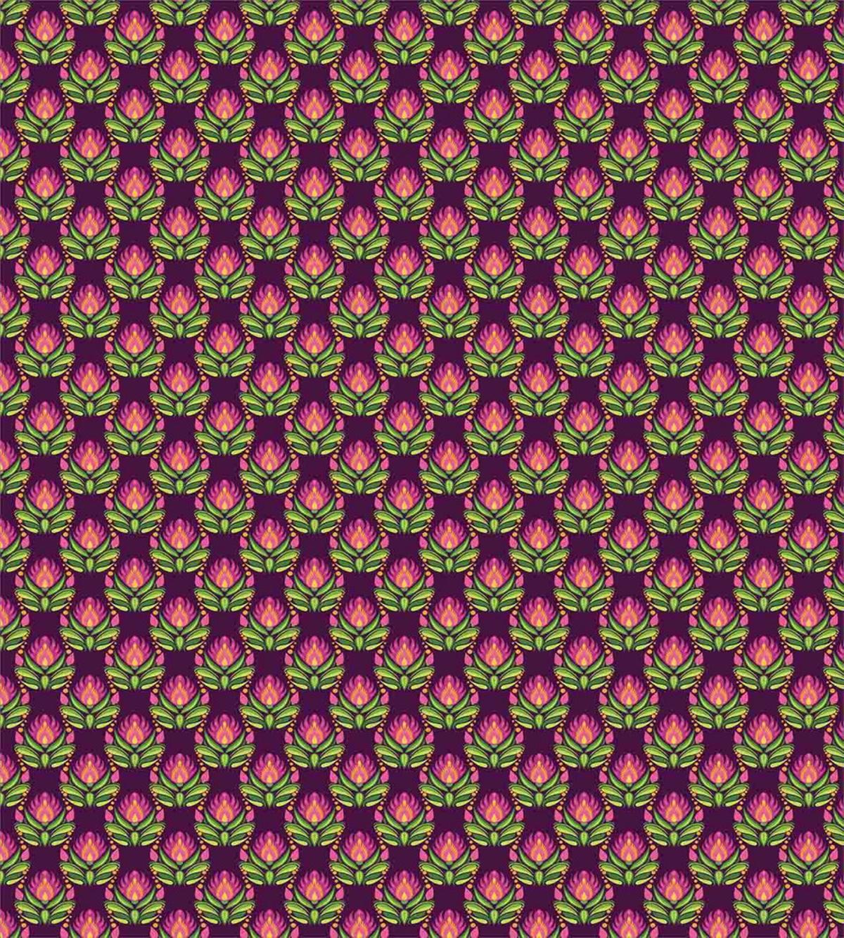 East European Folk Blossoms — Pattern