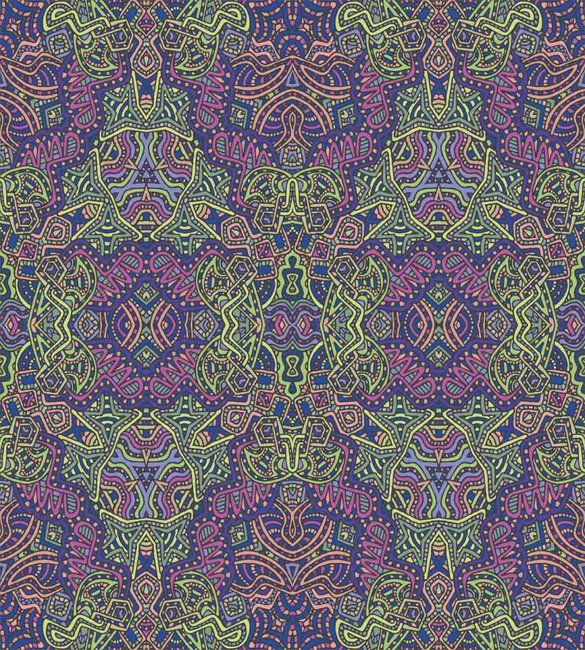 Mandala Boho Hippie — Pattern