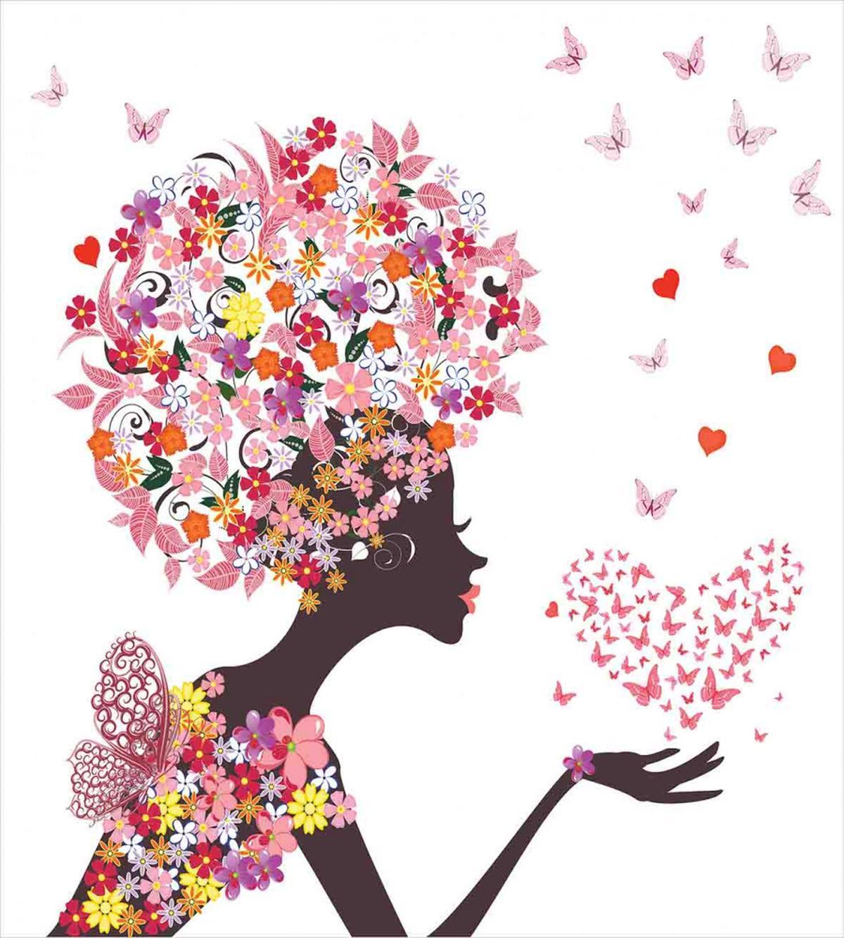 Butterflies Blossoms — Pattern