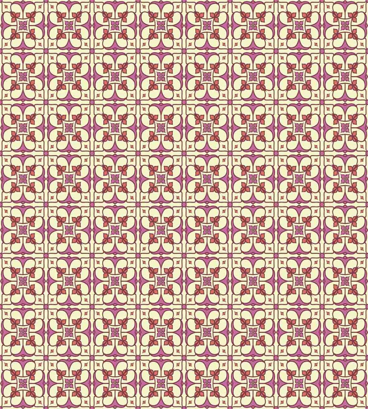 Mosaic Portuguese Tiles Art — Pattern