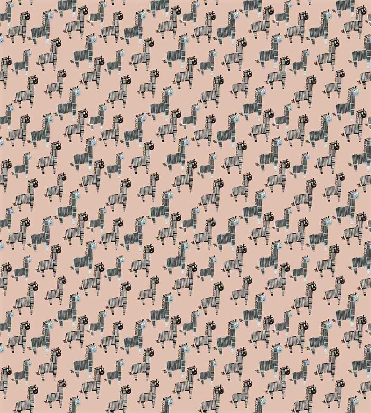 Kids Safari Doodle Zebra — Pattern
