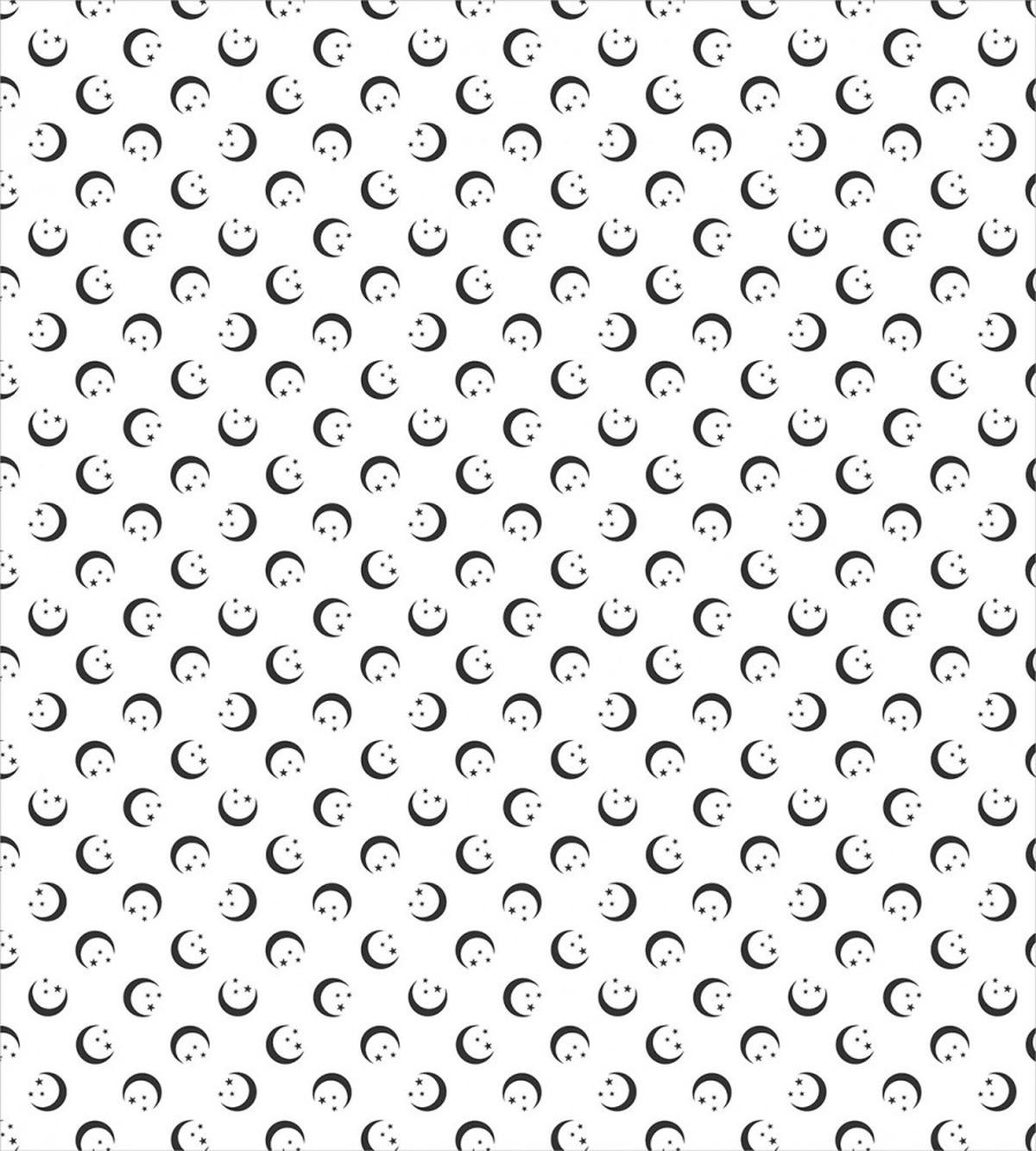 Simple Crescent Stars — Pattern