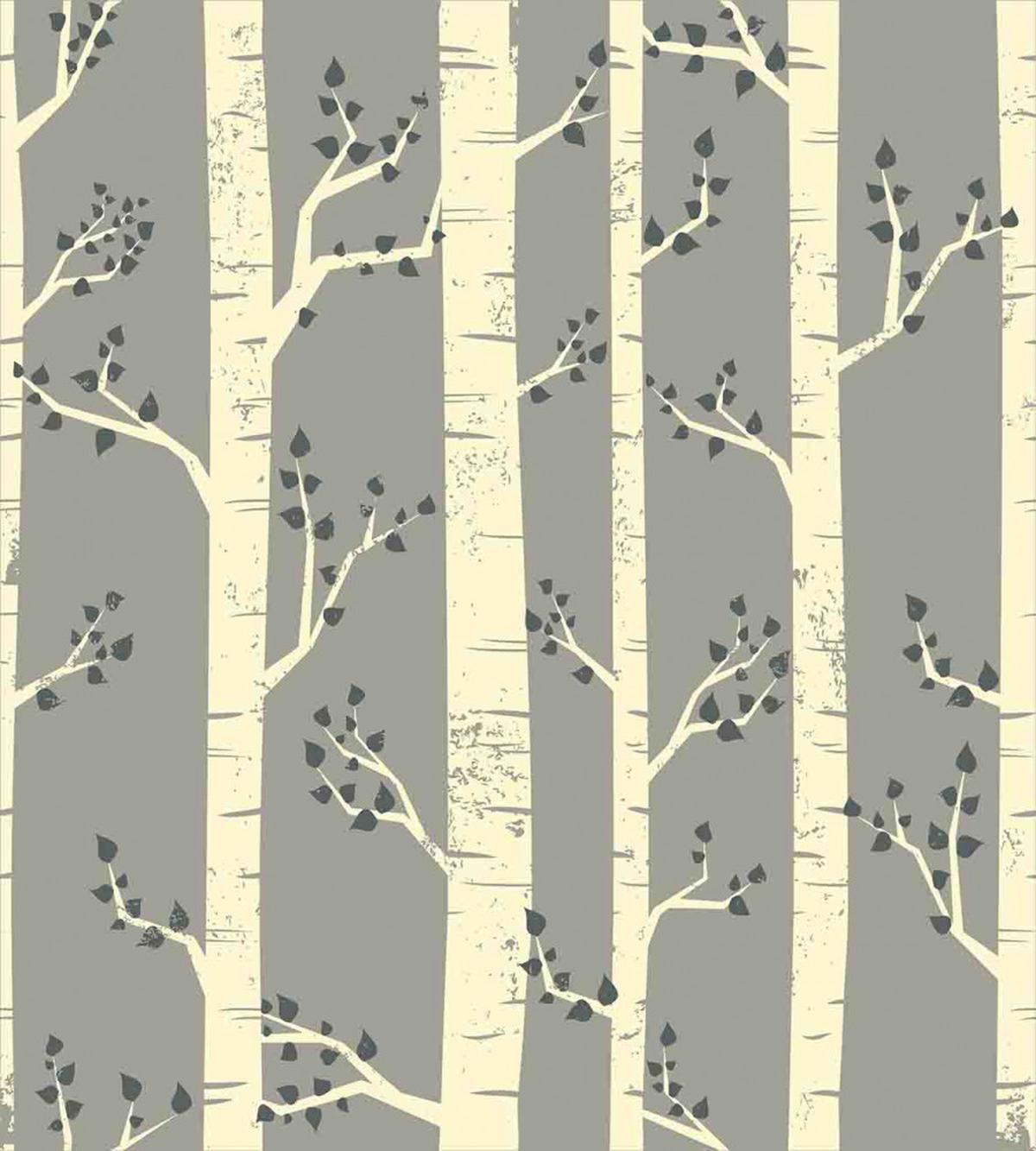 Birch Trees Nature Boho — Pattern