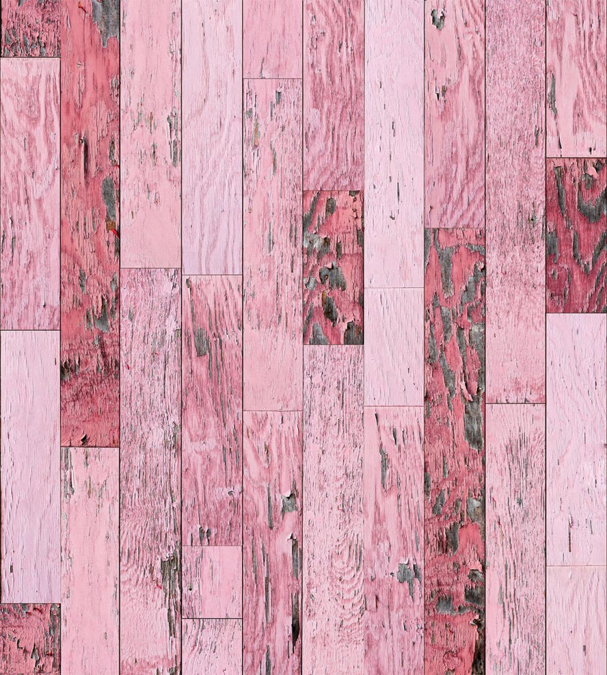Pink Toned Rustic Planks — Pattern