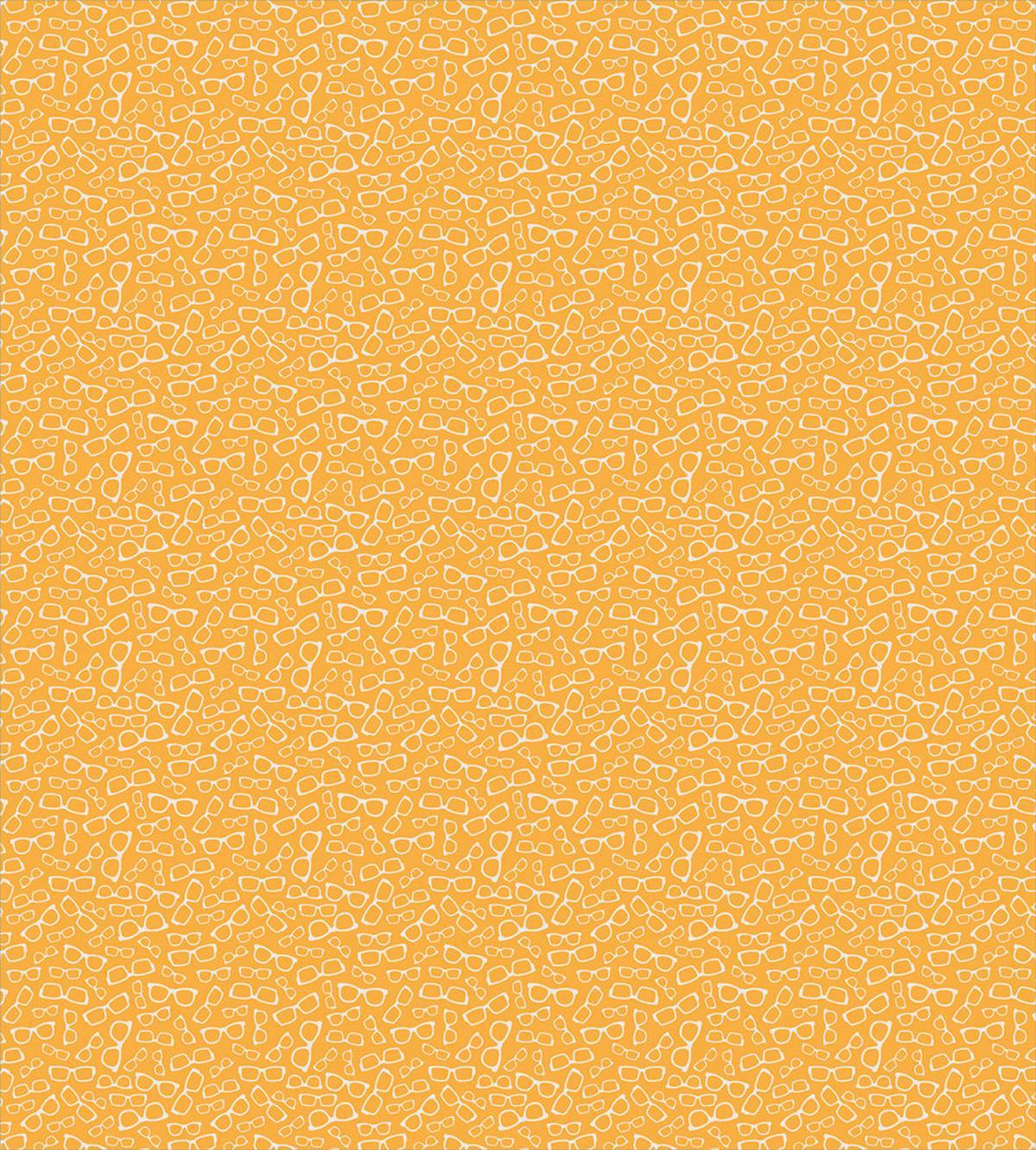 Hipster Glasses Simplistic — Pattern