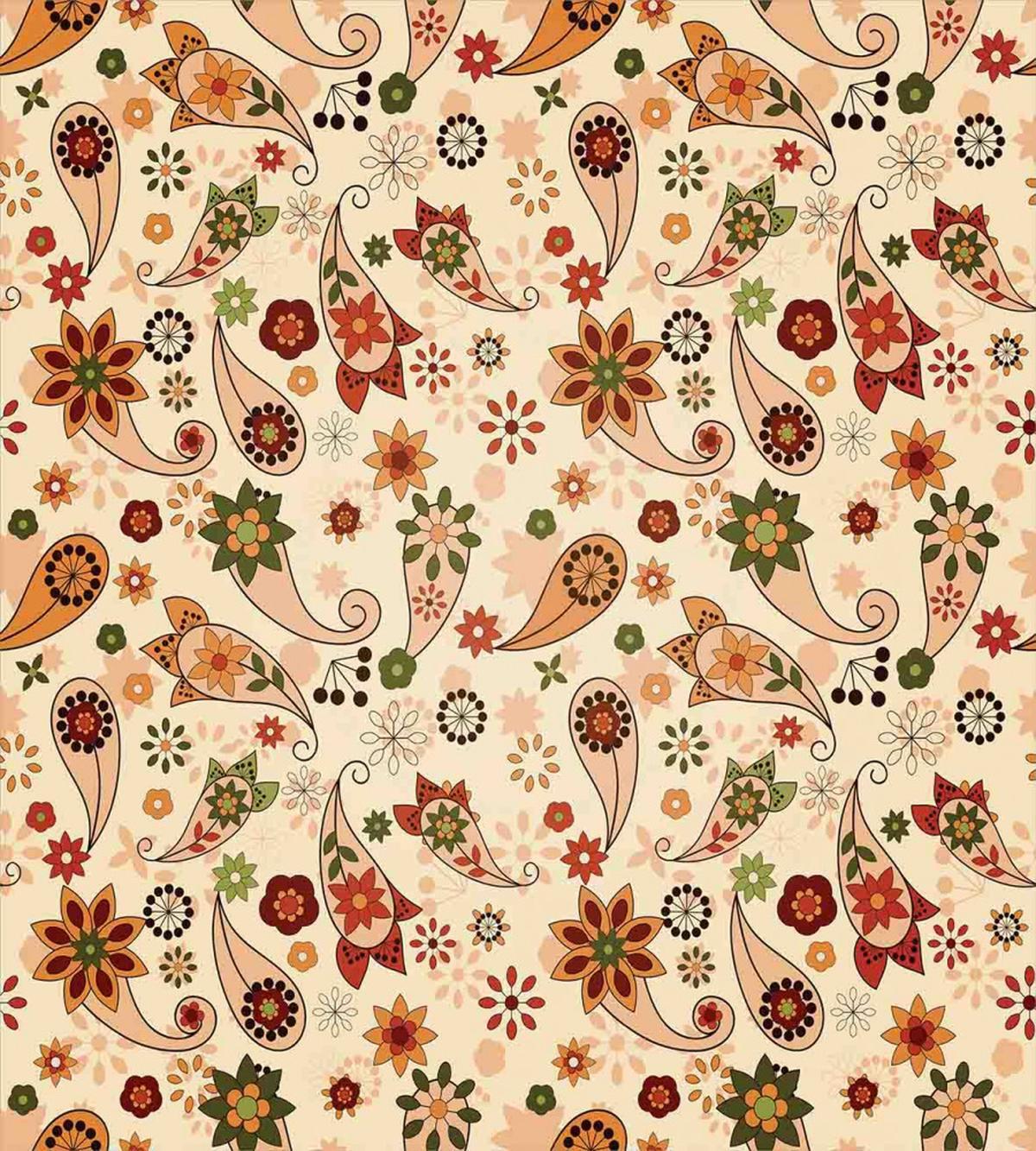 Spring Motif Paisley — Pattern