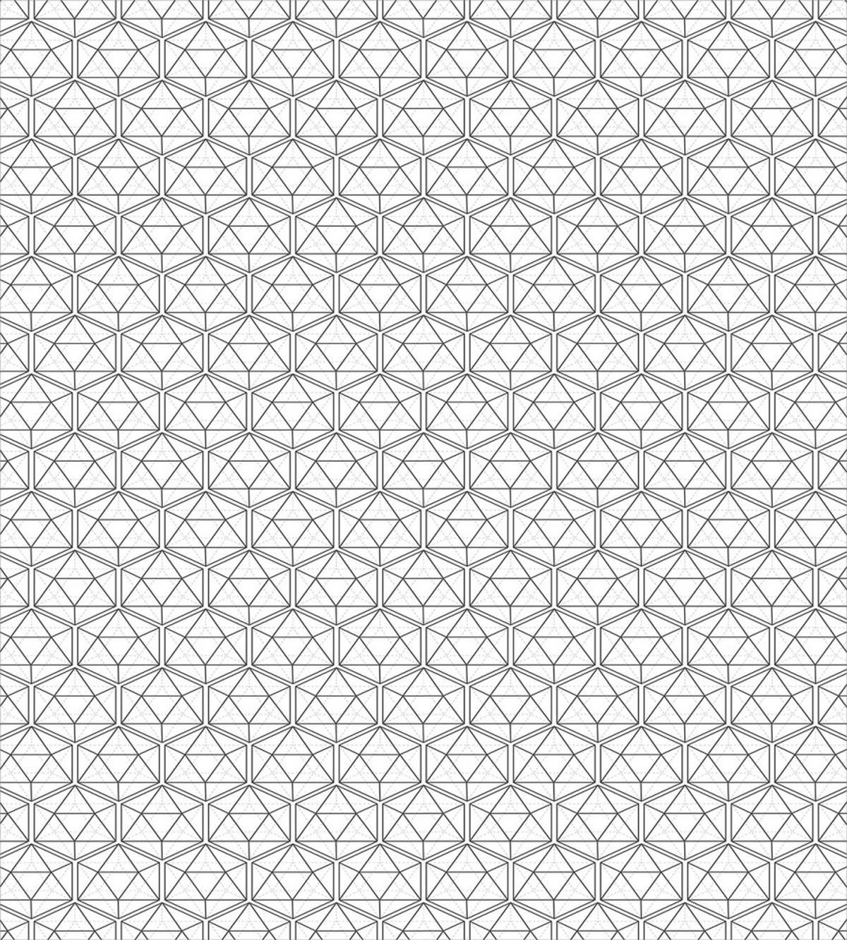 Bold Black Lines — Pattern