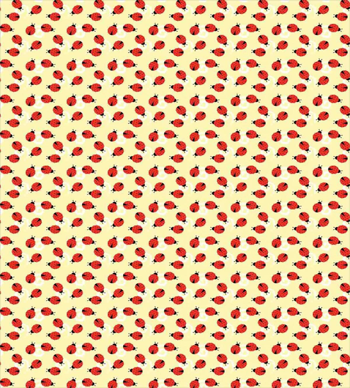 Ladybugs and Swirls — Pattern
