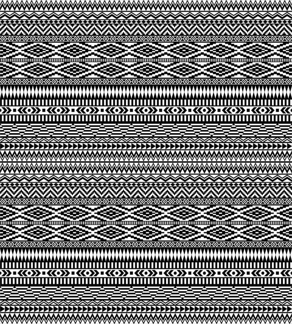 Tribal Shapes Pattern — Pattern