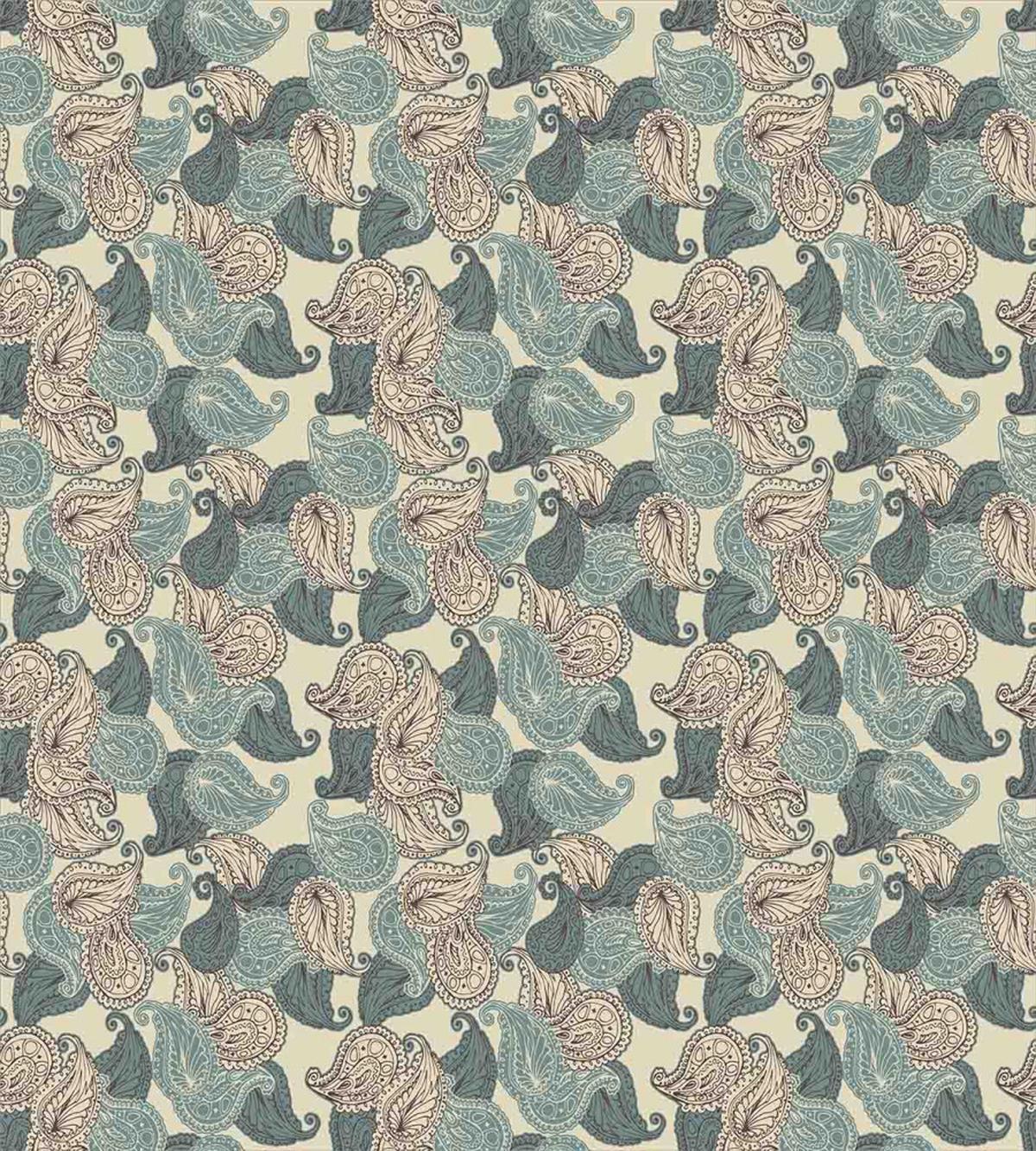 Teardrop Eastern Motif — Pattern