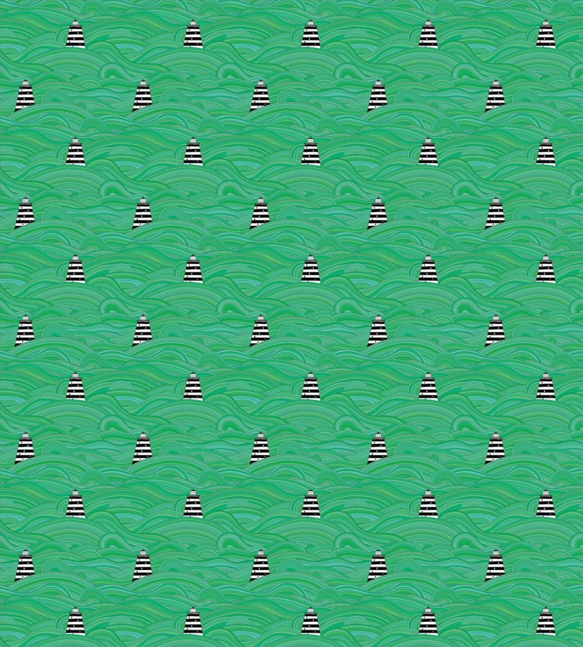 Abstract Wavy Stripe — Pattern