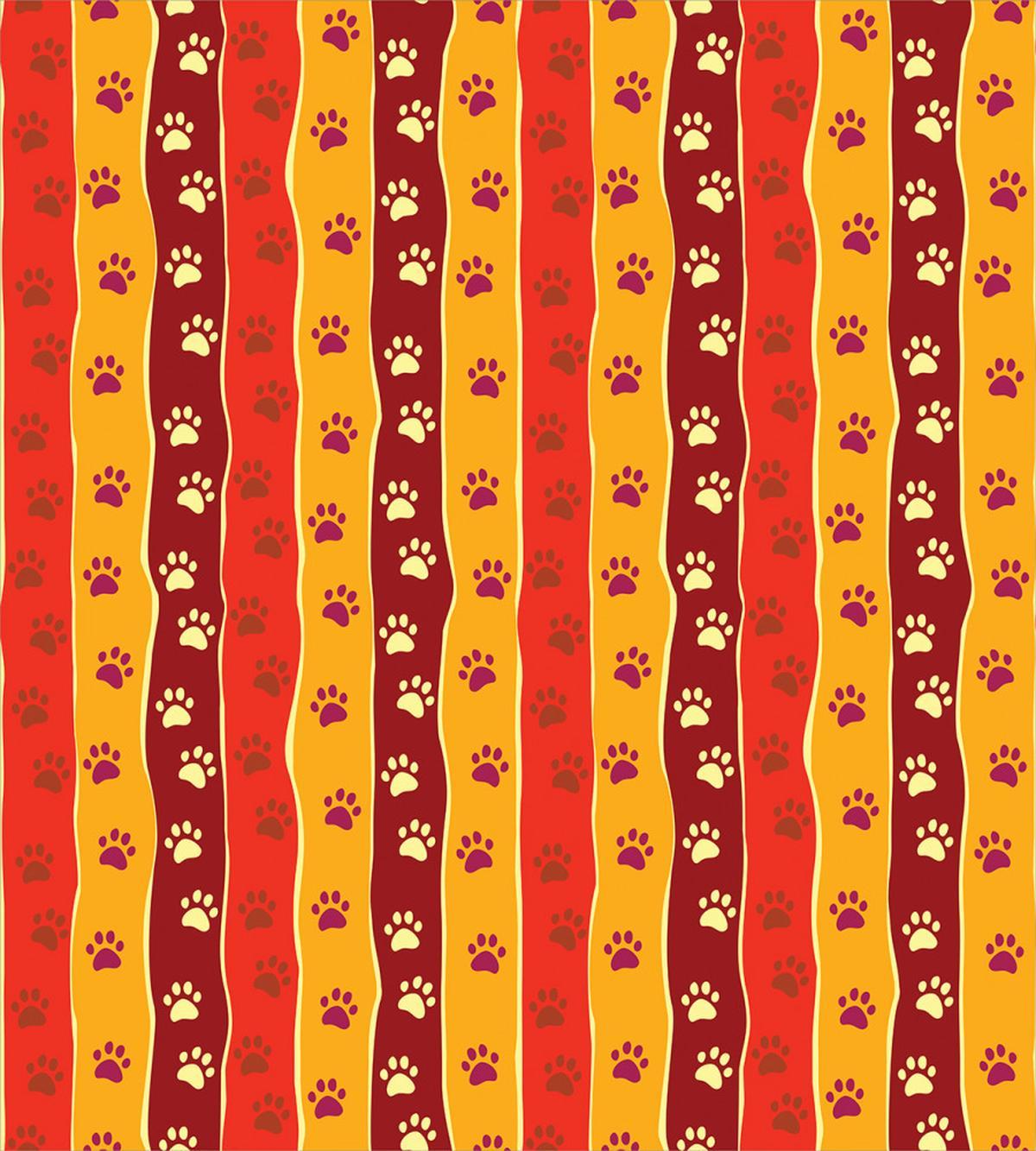 Cat Dog Paw Trace Pattern — Pattern